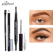 POPFEEL Eye Makeup Set, Eyeshadow Palette, Eyeliner, Mascara, Eyebrow Pencil, Makeup Tool Set Box, Gifts For Women